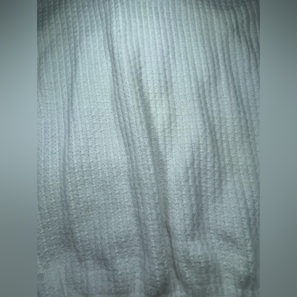 Moa Moa top Womens XS Waffle Knit V-Neck Long Sleeve Layering Warm Comfy Soft - Picture 5 of 5